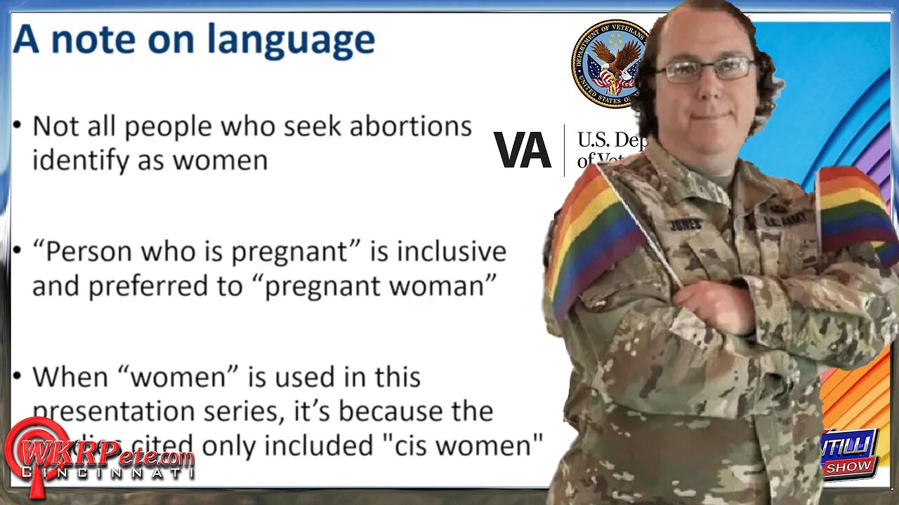WOKETARD Veterans Administration Promoting Abortions & Men Having Babies