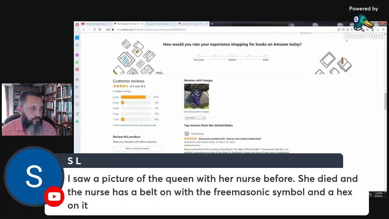 My Book Burned & The Queen Is Dead