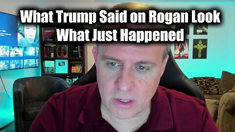 Oct 28, What Trump Said on Rogan Look What Just Happened