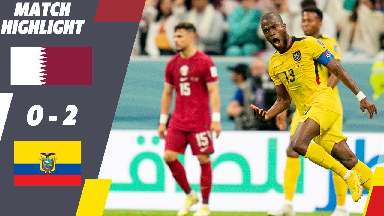 Qatar vs Ecuador (2-0) | Match # 01 | Fifa World Cup 2022