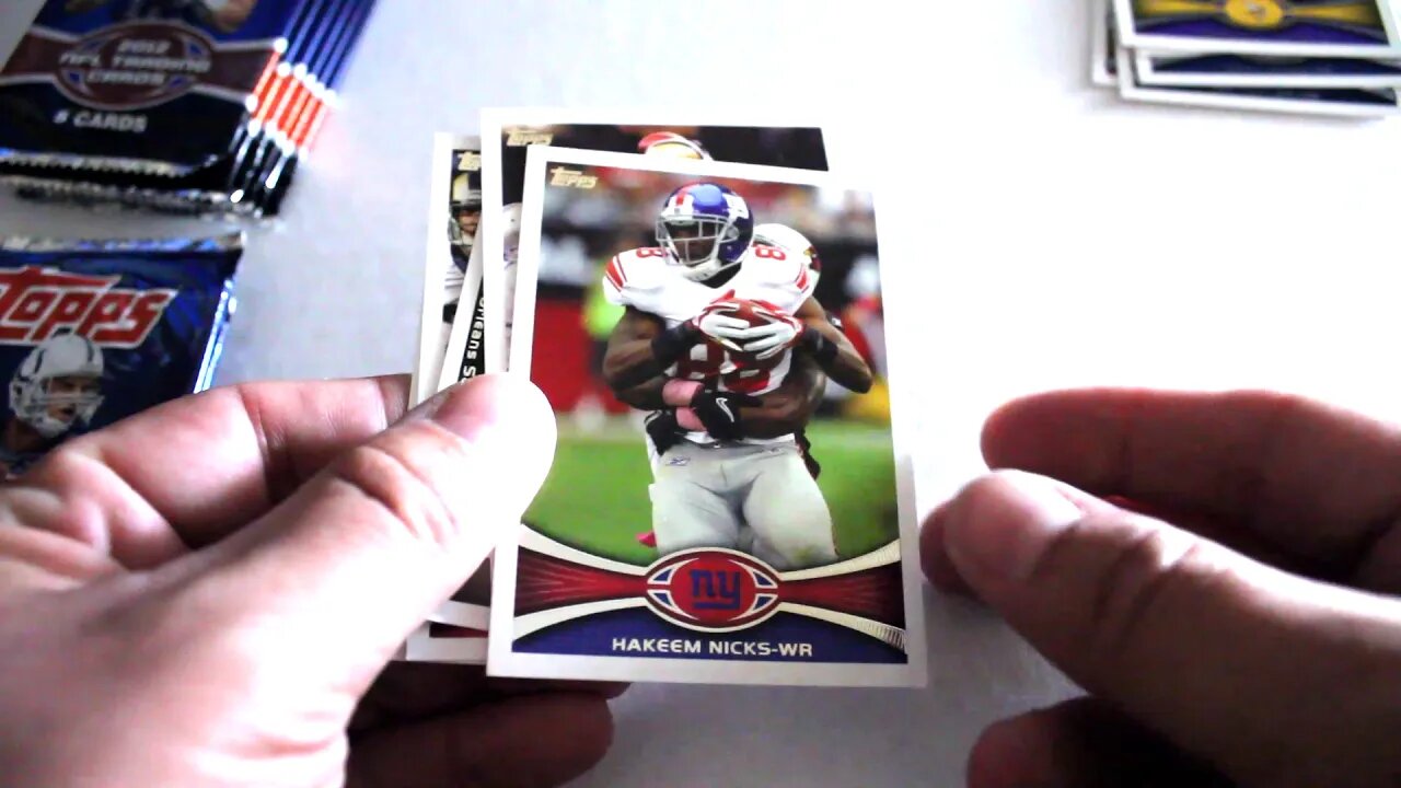 2012 Topps Football Pack Break | Xclusive Breaks