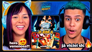 2 EM 1 - ÉODAN | Minha Própria Vida & Venenosa | [React em Casal] 🔥