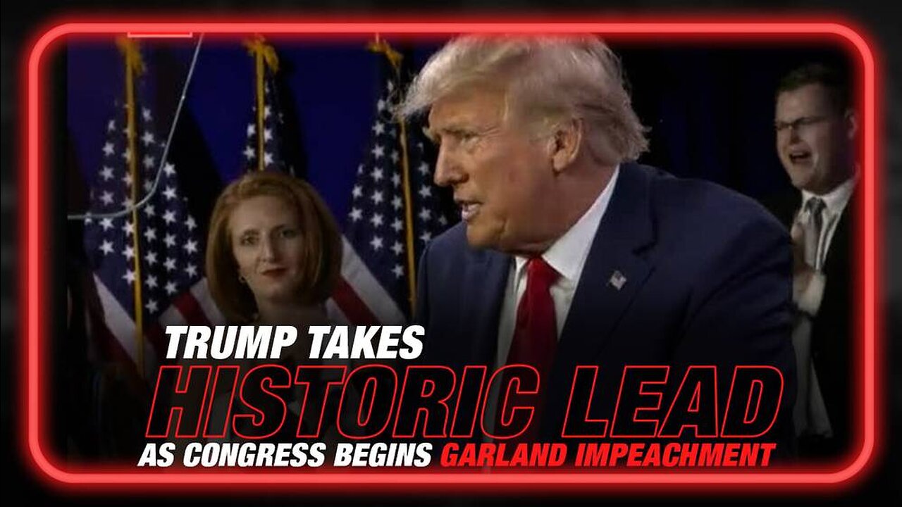 Trump Takes Historic Lead as Congress Begins Impeachment of AG Garland