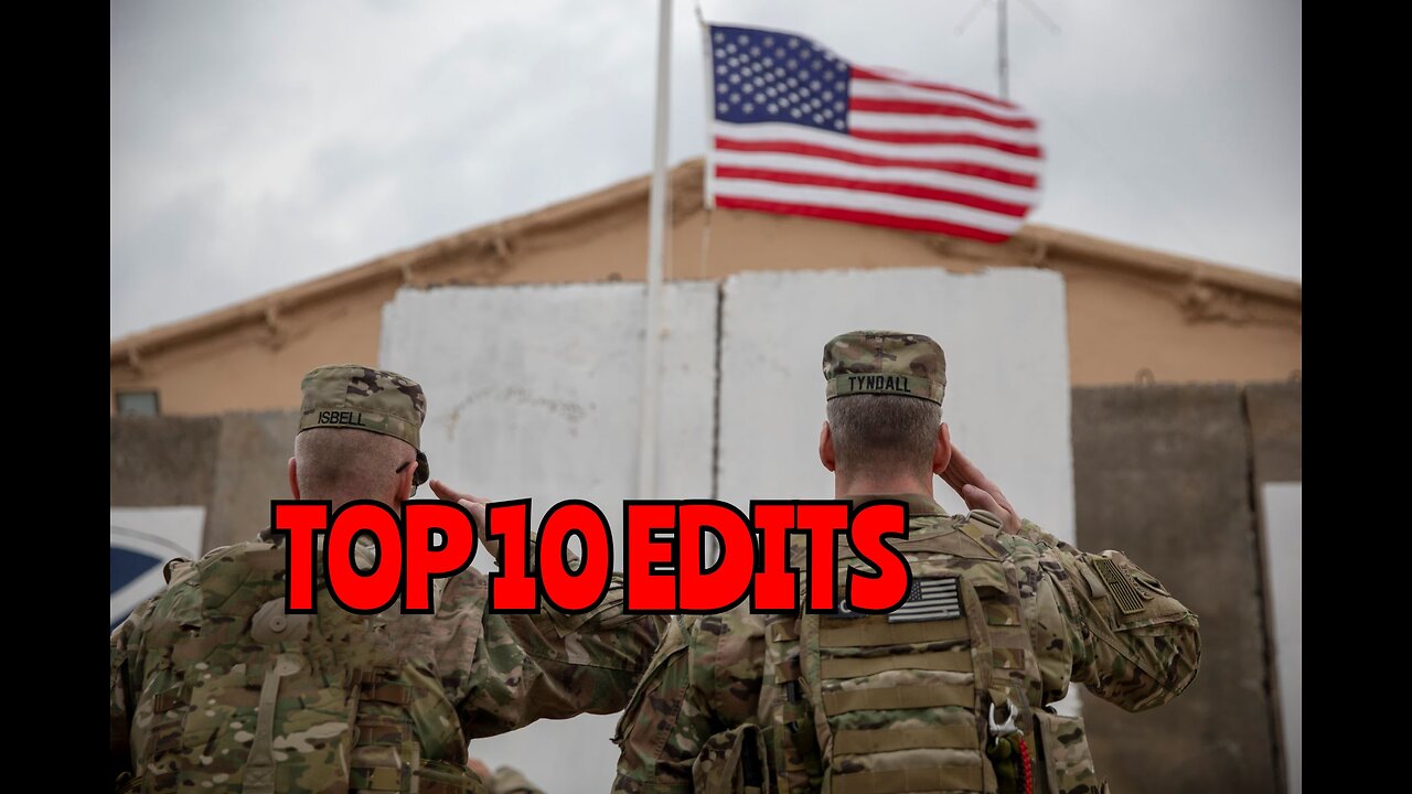 Top 10 US Army TikTok edits! (compilation)