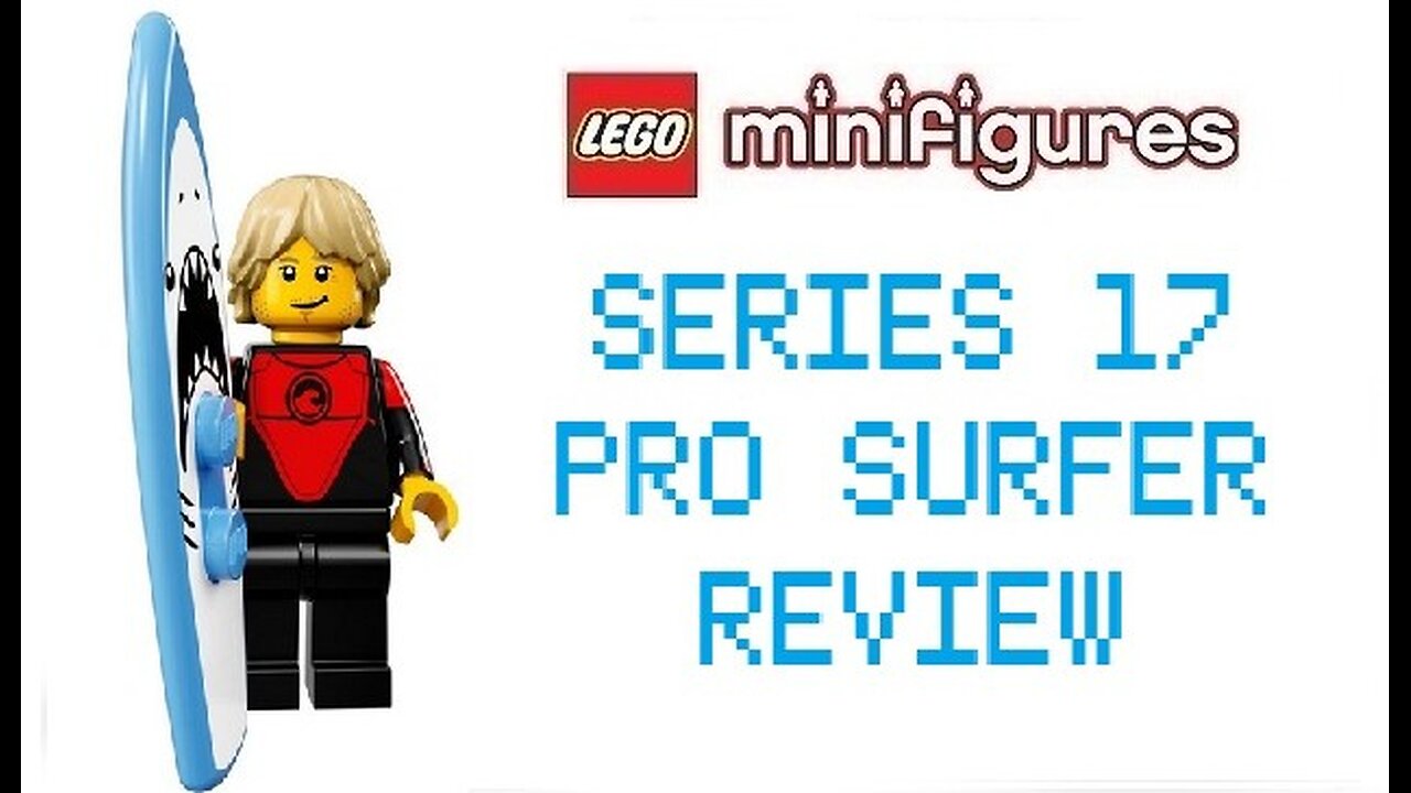 Lego Minifigures Series 17 Pro Surfer Review