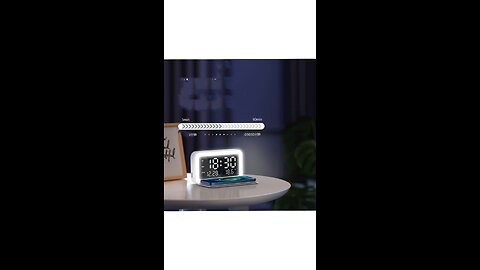 6 IN 1 Wireless Charging Clock