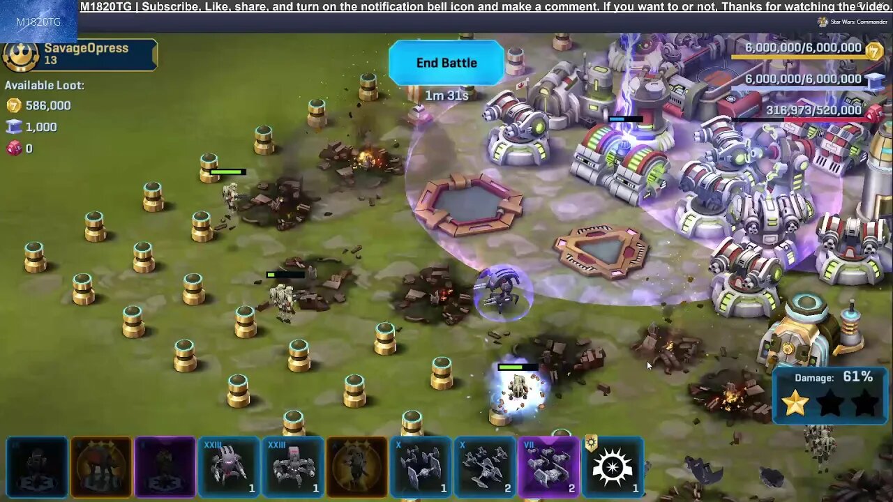 Star Wars Commander | As easy as pie #M1820TG #StarWarsCommander