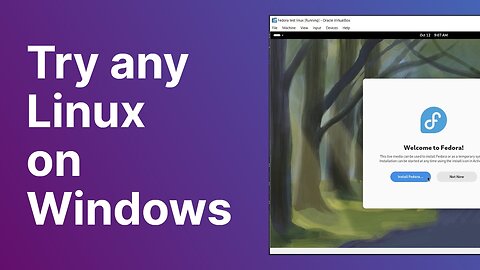 Try any Linux on Windows