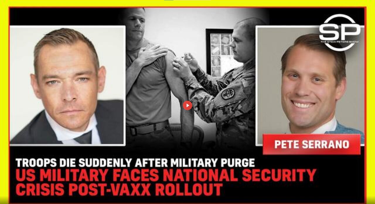 TROOPS DIE SUDDENLY AFTER MILITARY PURGE US MILITARY FACES NATIONAL SECURITY CRISIS POST-VAX ROLLOUT