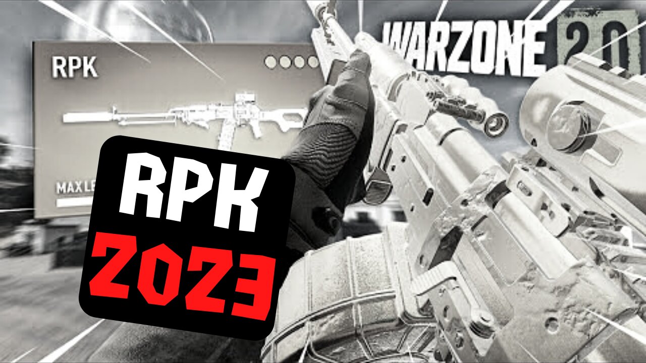 COD Warzone 2: Loadout RPK - [atualizada - 2023] - melhor classe do jogo