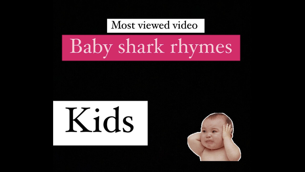 Baby shark for kids