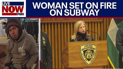 BREAKING: Man arrested in the killing of a woman set on fire on NYC subway