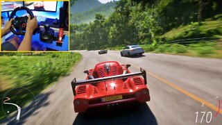 FORZA HORIZON 5 Steering Wheel - RADICAL RXC TURBO GAMEPLAY G29