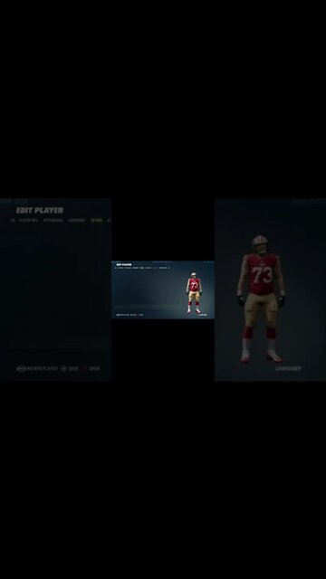 How To Create Joe Staley Madden 23 #shorts