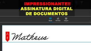 ASSINAR digitalmente DOCUMENTOS no PC e CELULAR