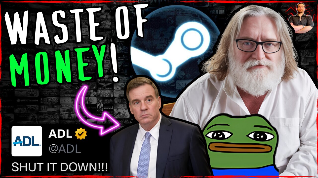 ADL and US Senator Try to Shut Down Steam! PC Gaming Under Attack!