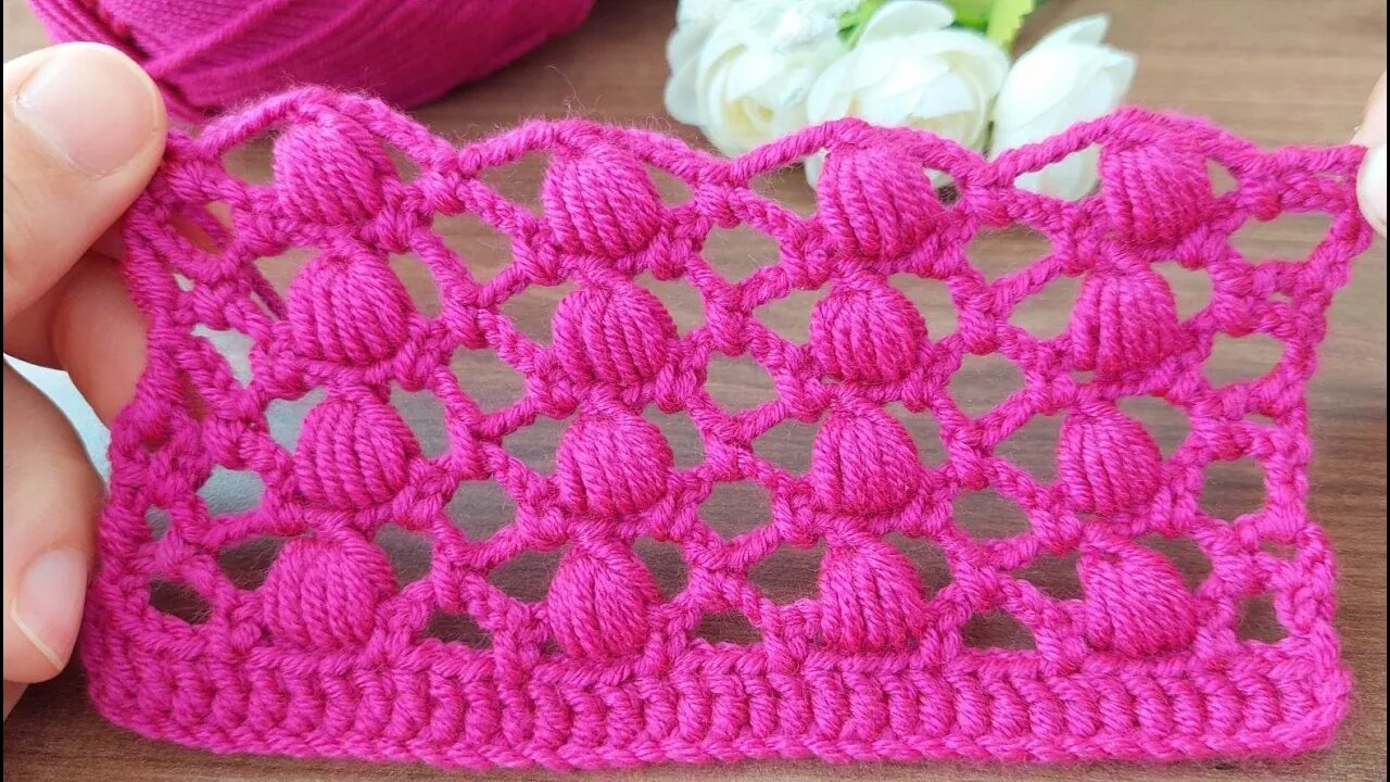 📌 this is the video that broke the record on facebook, don't miss it, don't miss it #crochet