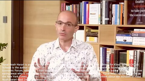 Yuval Noah Harari | "The Hitlers of the 21st Century with Tools Like A.I. and Bioengineering"