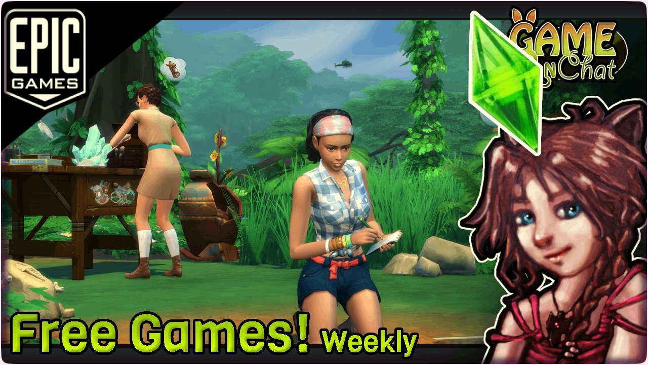 ⭐Free Game of the Week! "Sims 4 Jungle Adventure + pack/kit"😄🌱🌴