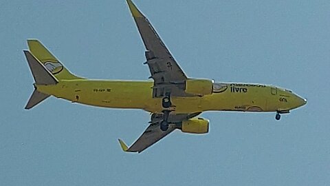 Boeing 737 MAX 8 PR-XMW coming from São Paulo,Boeing 737-800 PS-GFF from Salvador 2 Fortaleza