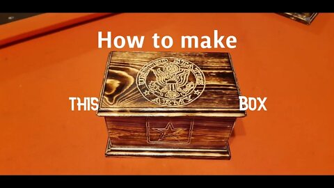 How to build these Engraved Boxes! DIY