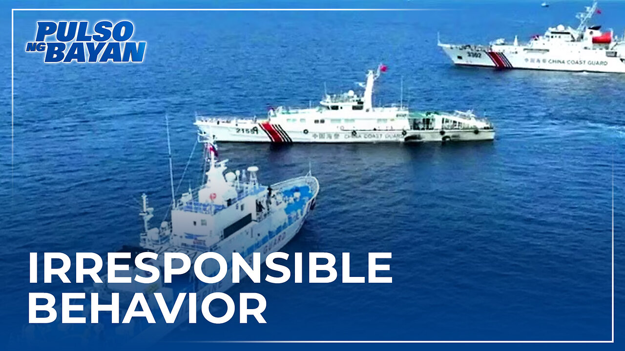 Pagharang ng CCG sa resupply mission ng Pilipinas sa Ayungin Shoal, isang “irresponsible behaviour”