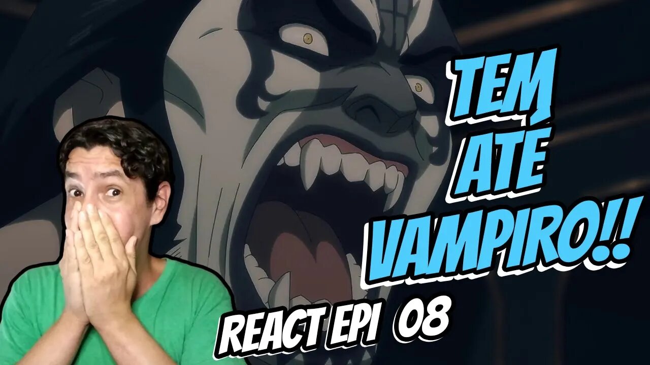 REACT - Bastard!! Heavy Metal, Dark Fantasy EPISÓDIO 08 REACTION