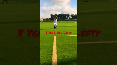 8 year old Lefty [Slow-Mo]