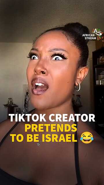 TIKTOK CREATOR PRETENDS TO BE ISRAEL 😂