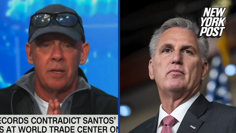 Ground Zero worker calls on McCarthy to take action against George Santos after lying about mom surviving 9/11