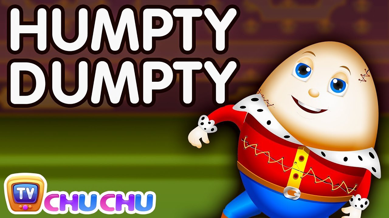 humpty dumpty nursery rhyme learn from yo|