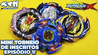 [INSCRIÇÕES ENCERRADAS] Mini torneio de inscritos EP1 arena da BEYS STORE Beyblade Burst ベイブレードバースト