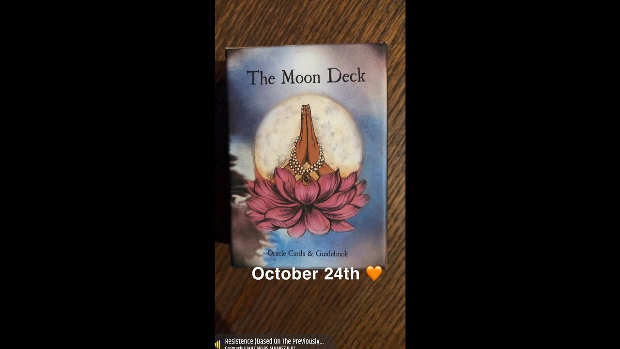 October 24th oracle card: resistance