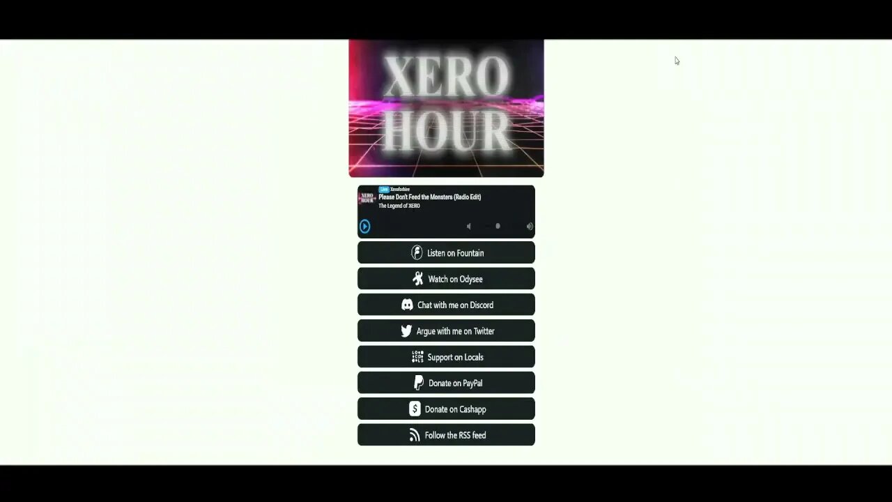 The Xero Hour Live Show 5-13-2022