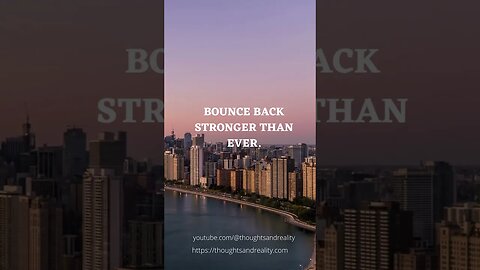 Comebacks from Setbacks: The Power of Resilience #SetbacksToComebacks #ResiliencePower