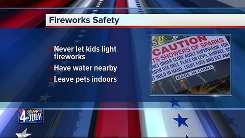 Fireworks safety and regulations