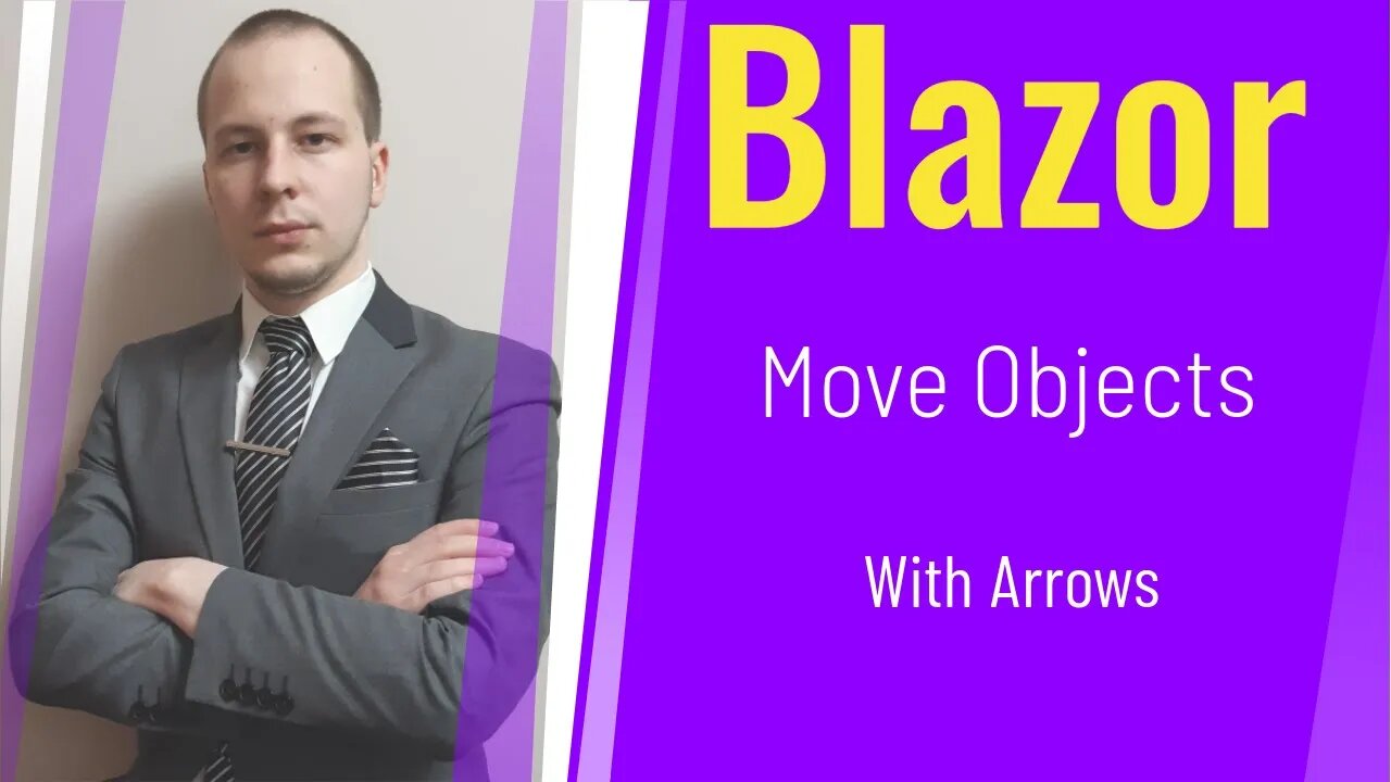 How to Move Objects in SVG using Blazor (With Keyboard Arrows)