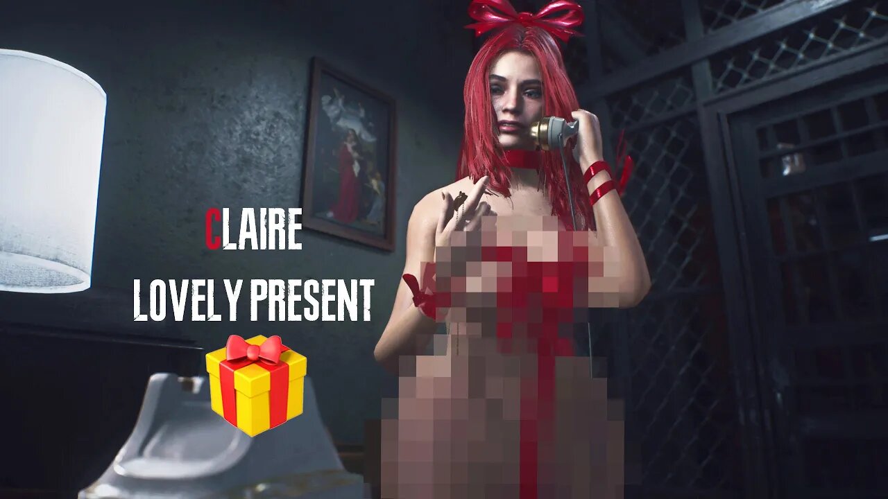 Resident Evil 2 Remake Claire Lovely Present
