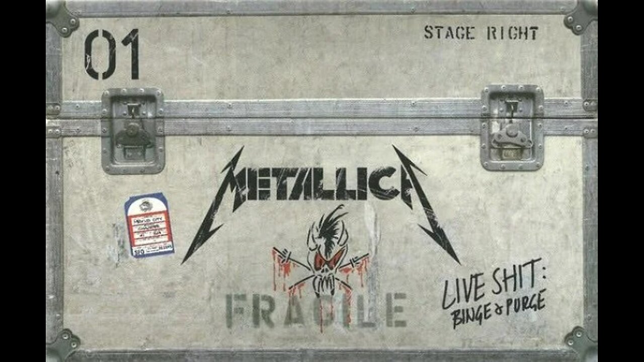 Metallica Live Shit Binge & Purge 1 - Seattle 1989 Full Concert