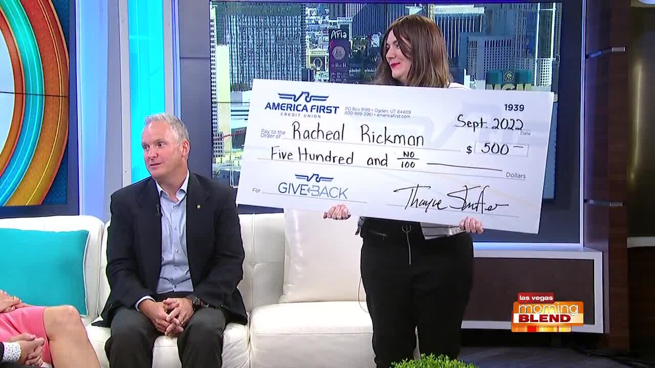 Give Back Winner: Racheal Rickman