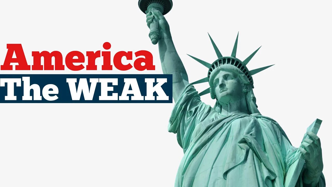 Americans have become WEAK