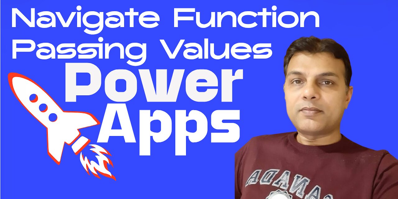 Navigate Function and Pass Local Variable between Screens using Navigate Function in PowerApps