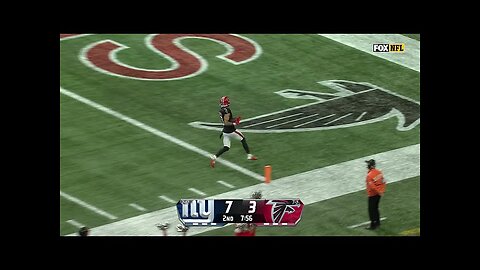 Pick-six TD! Jessie Bates III hits Deion Sanders' celebration on score vs. NYG