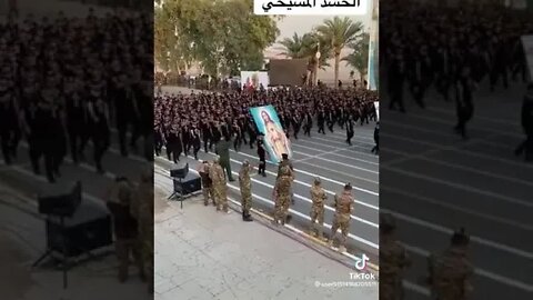 Christian Arab marching