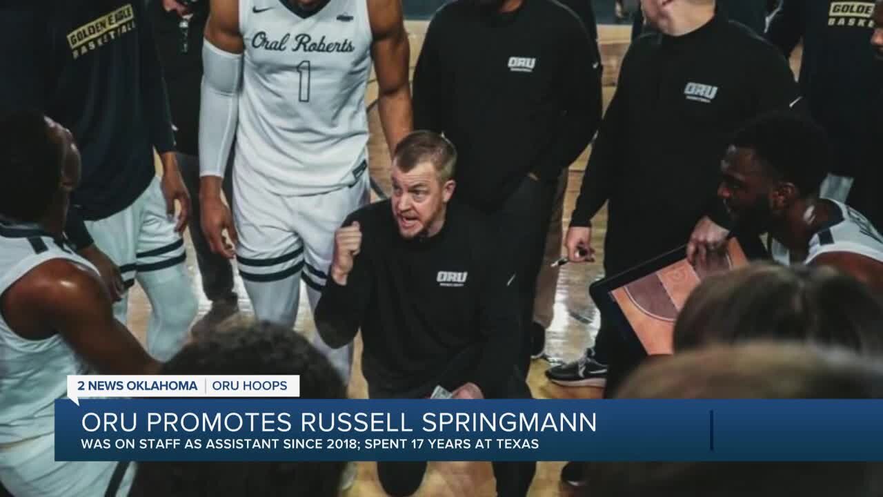 ORU Promotes Russell Springmann