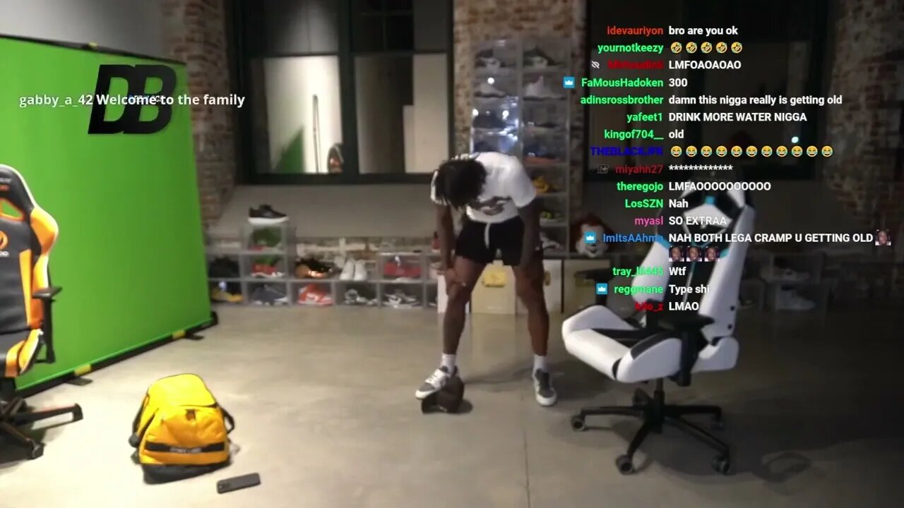 DUKE DENNIS GETS THE WORST LEG CRAMP WHILE ON STREAM (PT.2)