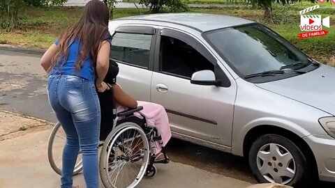 Motorista de aplicativo se nega a levar cadeirante mas não imaginava o que iria lhe acontecer.