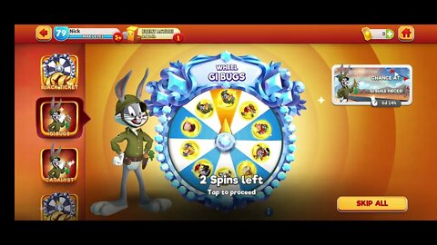 GI BUGS Wheel 1000 piece Jackpot!! Looney Tunes World of Mayhem - Subscribe for more