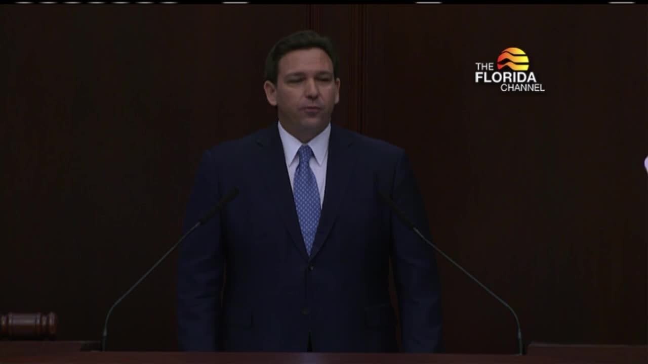 Florida's governor delivers 'State of the State' address