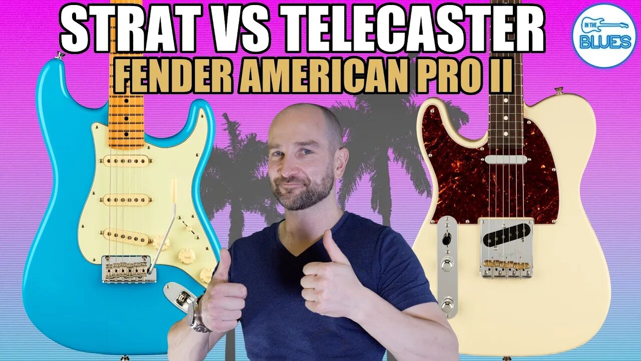 Telecaster vs Stratocaster: Fender American Pro II Series (Live Jam)